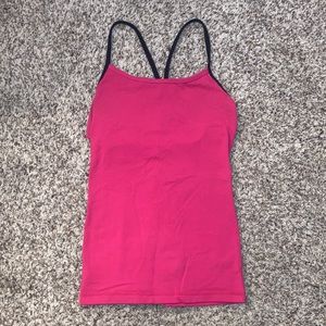 Lululemon tank top with built-in bra, new condition